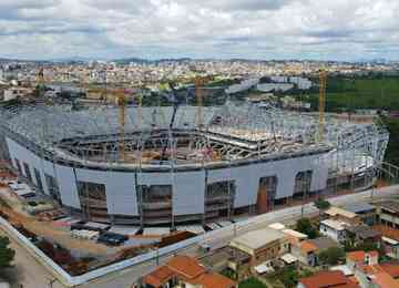Novo estádio do Galo mantém a previsão de entrega para o final do próximo ano