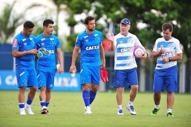 Cruzeiro encerrou nesta tera-feira (16/1) sua preparao para o jogo contra o Tupi