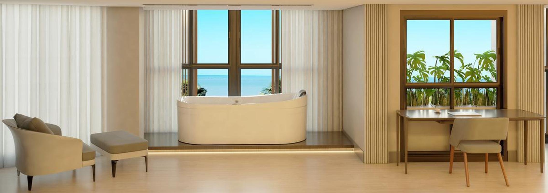 Empreendimento de Hulk, Ba'Ra Hotel fica na orla da Praia do Cabo Branco, em Joo Pessoa 