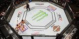 UFC 196, em Las Vegas - vista geral do octgono, de cima do MGM Grand Garden Arena