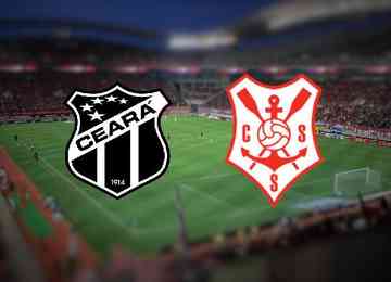 Confira o resultado da partida entre Ceará e Sergipe