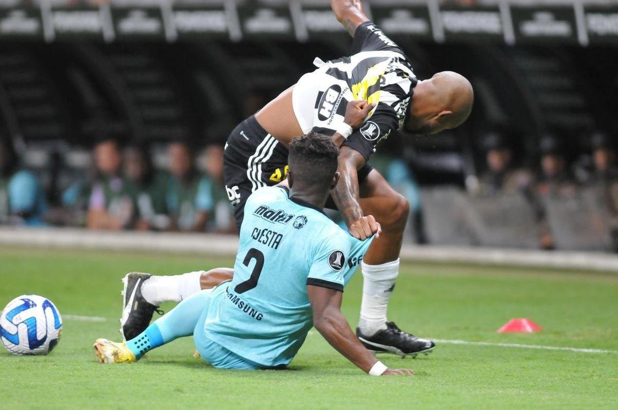 Atltico e Carabobo se enfrentaram no Mineiro, em Belo Horizonte, pela volta da segunda fase da Copa Libertadores