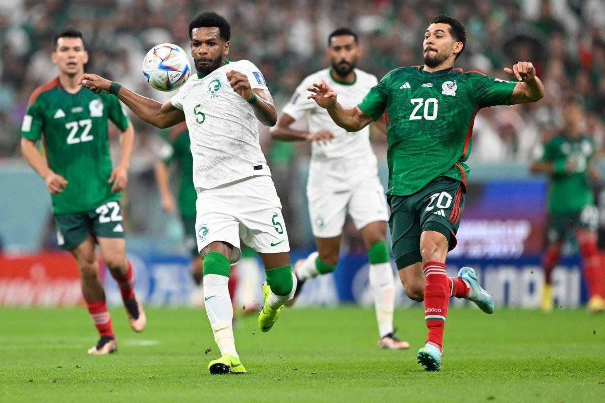 Fotos do duelo entre Arbia Saudita e Mxico, nesta quarta-feira (30/11), no Lusail Stadium, na cidade de Lusail, pelo Grupo C da Copa do Mundo do Catar