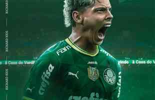 Palmeiras anunciou o meio-campista Richard Ríos
