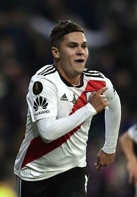 Colombiano Quintero fez o gol da virada do River Plate sobre o Boca na final da Libertadores