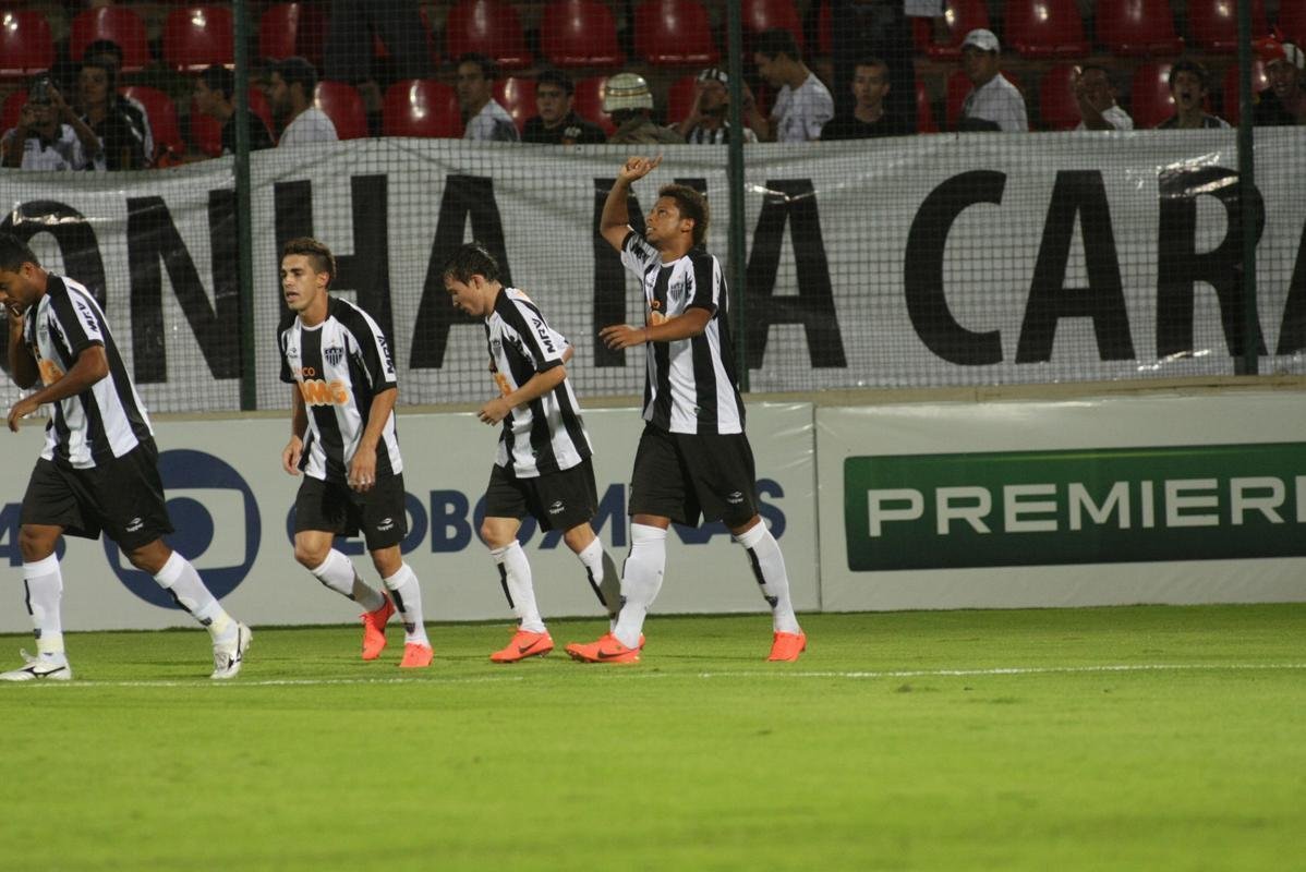 Semifinal do Campeonato Mineiro de 2012 - No jogo de volta, na Arena do Jacar, o Galo venceu por 1 a 0, gol de Andr, e avanou  final. 