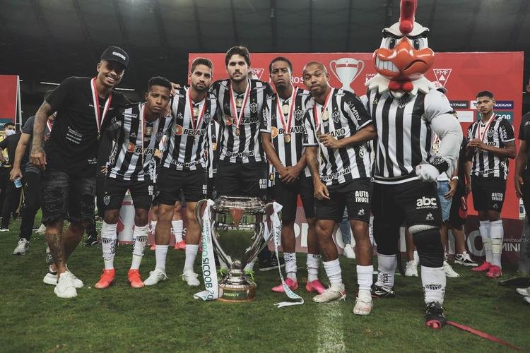 Fotos da festa do Atltico no Mineiro com a conquista do bicampeonato mineiro