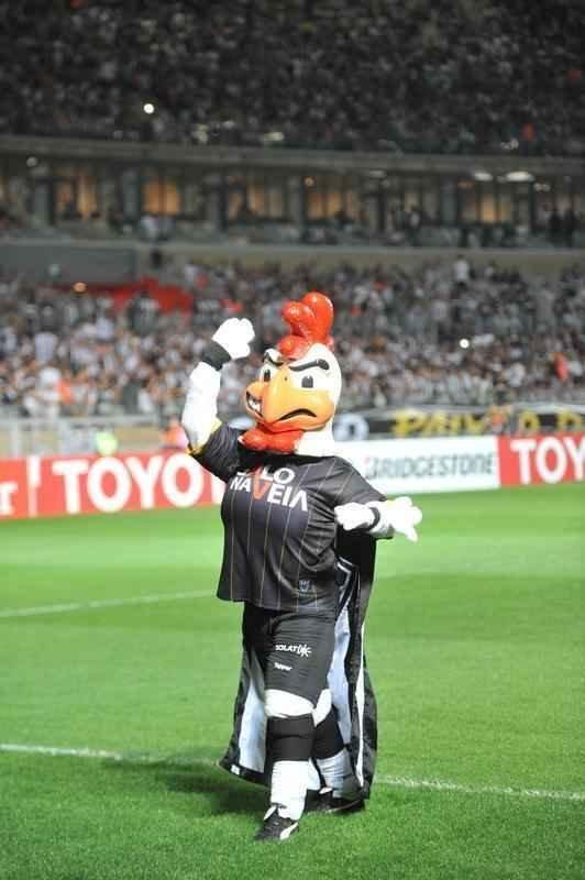 Torcida do Galo acompanhou o duelo entre o Alvinegro e o Jorge Wilstermann, no Mineiro