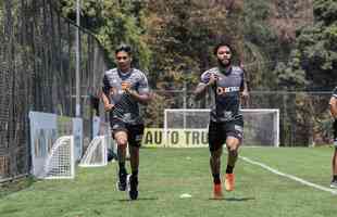 Na manh desta quarta-feira (14/9), o Atltico teve mais um dia de treino para o jogo contra o Ava, pela Srie A do Campeonato Brasileiro