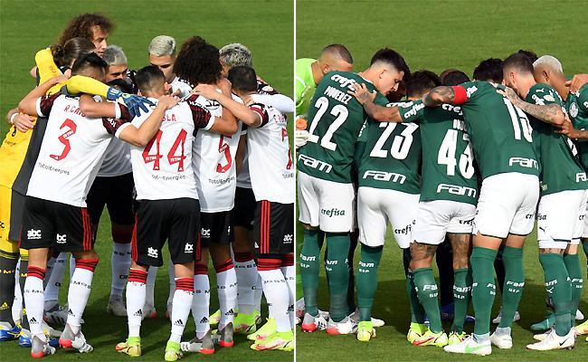 Flamengo e Palmeiras tiveram as maiores receitas no futebol brasileiro em 2021