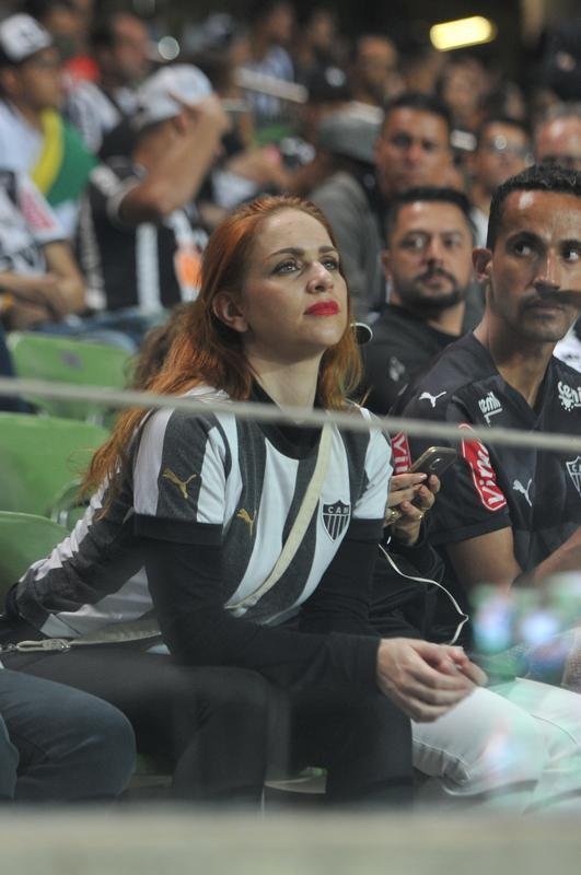 Torcidas de Atltico e San Lorenzo, no Independncia