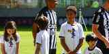 Atltico homenageou pais em jogo contra o Santos, no Independncia, pelo Campeonato Brasileiro