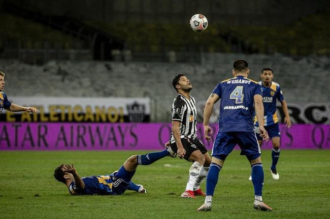 Fotos do jogo entre Atltico e Boca Juniors, no Mineiro, em Belo Horizonte, pela volta das oitavas de final da Copa Libertadores 2021