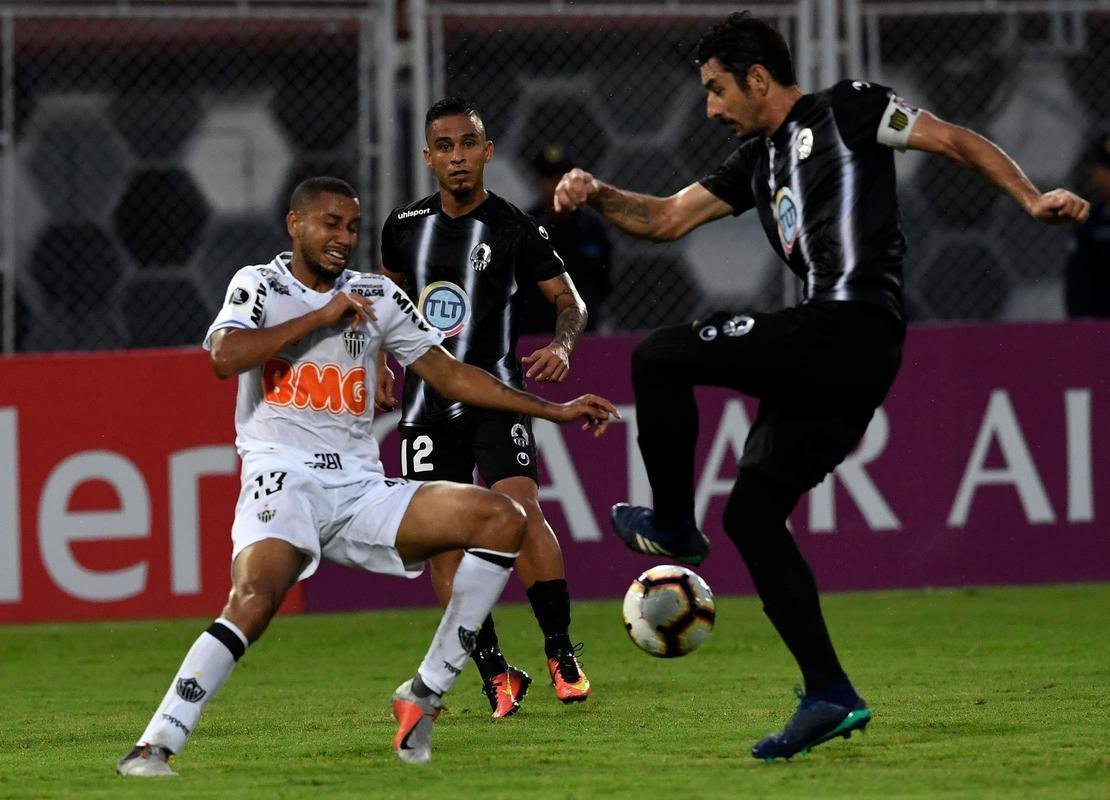 Fotos do segundo tempo de Zamora x Atltico, em Barinas, pela Copa Libertadores