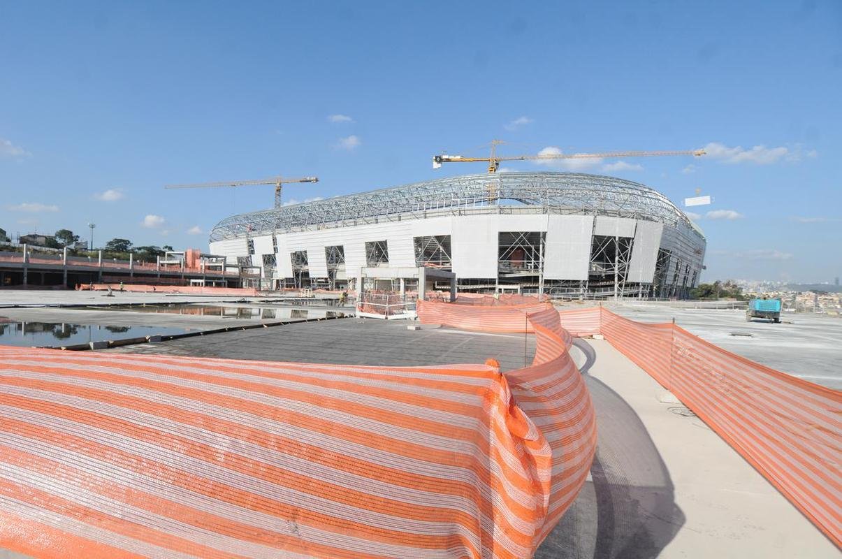 Futuro estdio do Galo, Arena MRV est com 60% das obras concludas