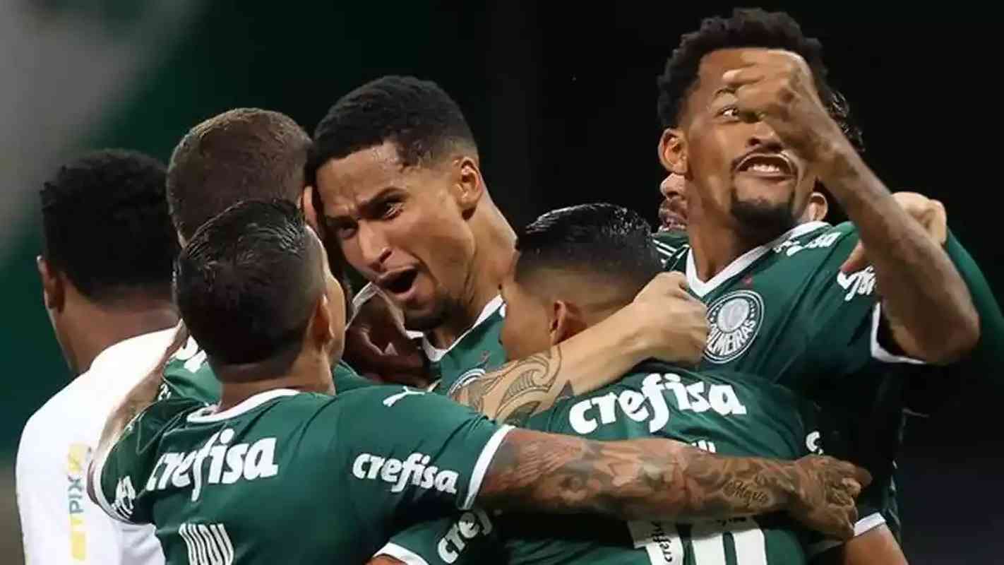 1 - Palmeiras: 308 pontos