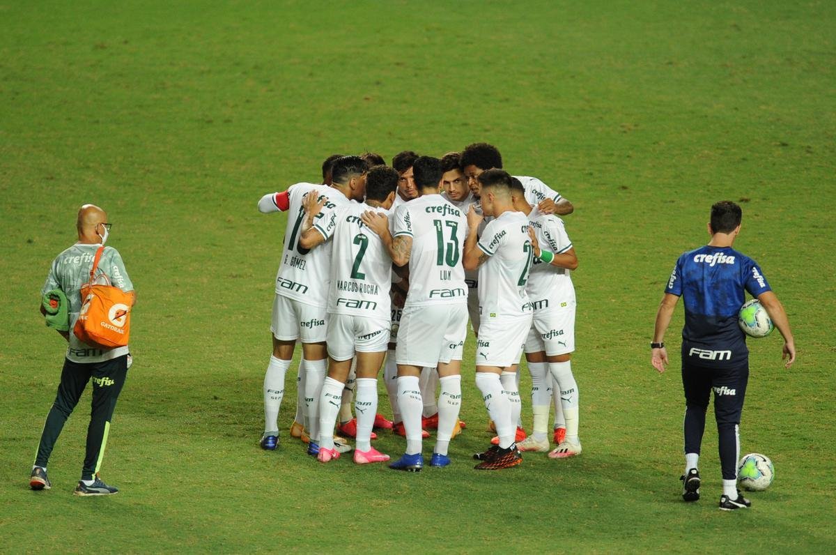 Fotos do jogo de volta da semifinal da Copa do Brasil, entre Amrica e Palmeiras, no Independncia, em Belo Horizonte (30/12/2020)