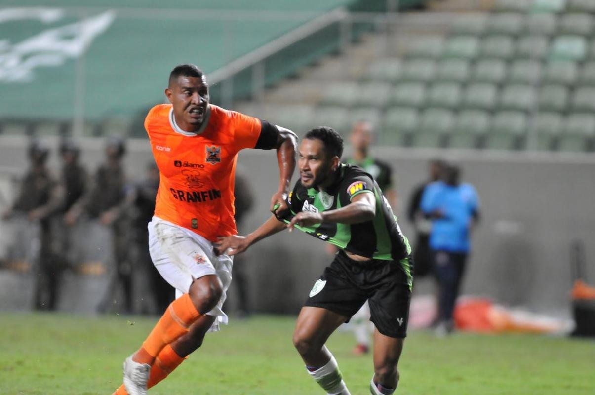 Amrica x Nova Iguau: fotos do jogo pela terceira fase da Copa do Brasil