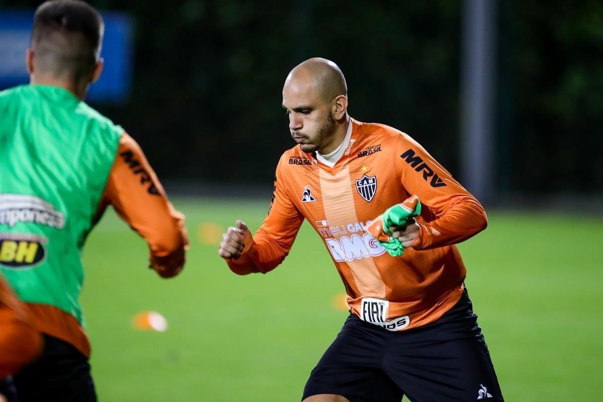 Atltico treinou na noite desta segunda-feira, vspera de jogo contra La Equidad-COL