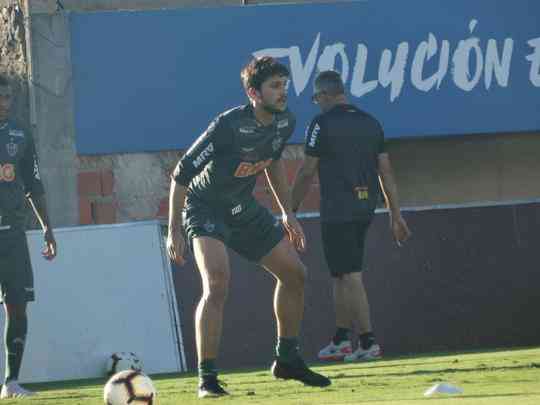 Fotos do treino do Atltico no Paraguai