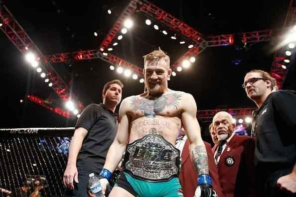 Imagens do incrível nocaute de Conor McGregor sobre José Aldo