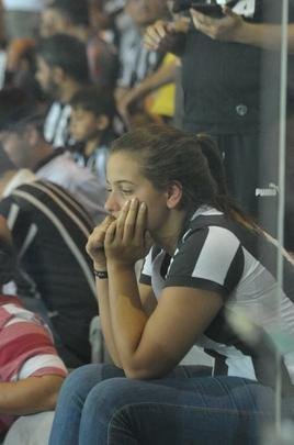 Fotos da torcida do Atltico no Mineiro, na partida contra o Cerro Porteo, pela Copa Libertadores