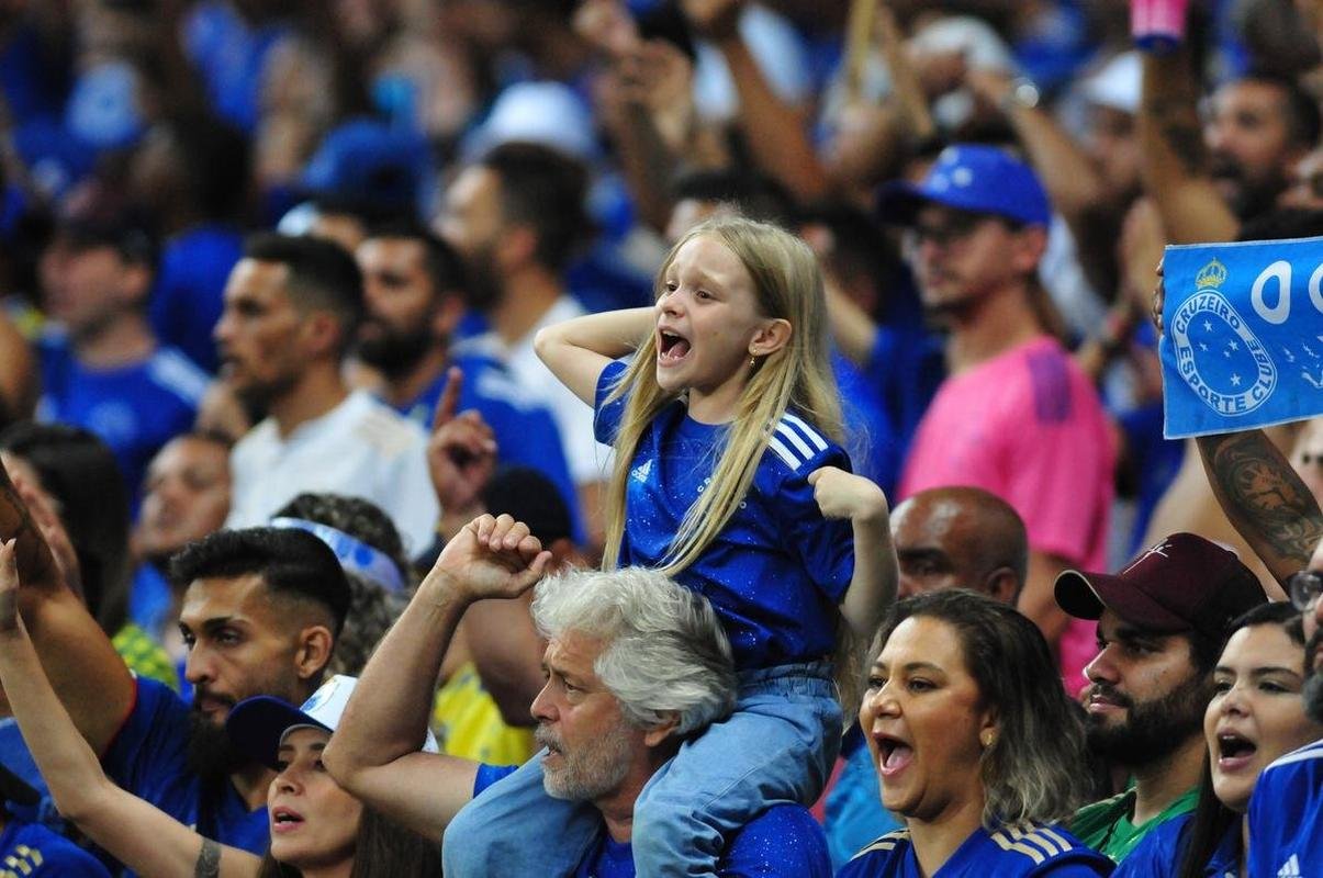 Fotos da torcida do Cruzeiro no Mineiro na partida contra o Ituano pela Serie B. Foi o primeiro encontro dos cruzeirenses com o time aps a confirmao do ttulo nacional