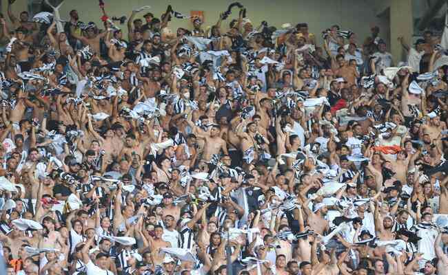 Mais de 47 mil ingressos foram vendidos para o jogo entre Atlético e Palmeiras em pouco mais de 24 horas