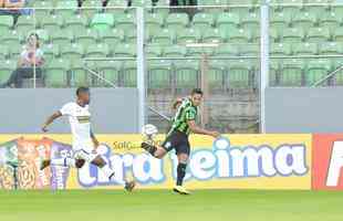 Amrica chegou ao gol no segundo tempo, em chute cruzado de Ademir: 1 a 0