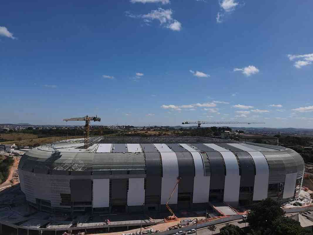 Arena MRV - R$ 950 milhes. Capacidade: 46 mil 
