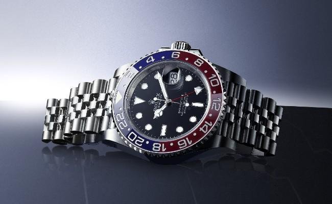 Rolex GMT Master-II 126710BLRO usado por Ronaldo Fenmeno no Catar