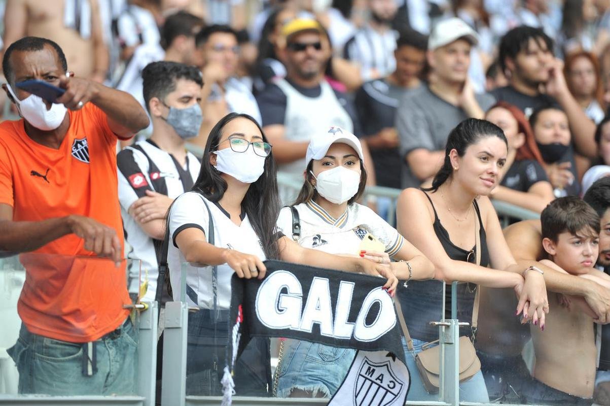Torcida do Atltico lota o Mineiro contra o Amrica; veja fotos