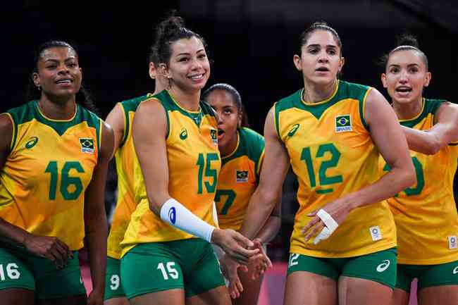 Brasil avana  final olmpica no vlei feminino