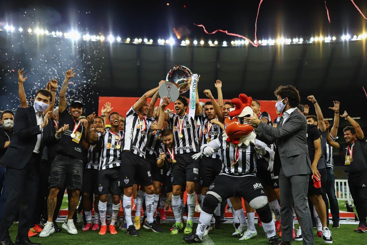 Fotos da festa do Atltico no Mineiro com a conquista do bicampeonato mineiro
