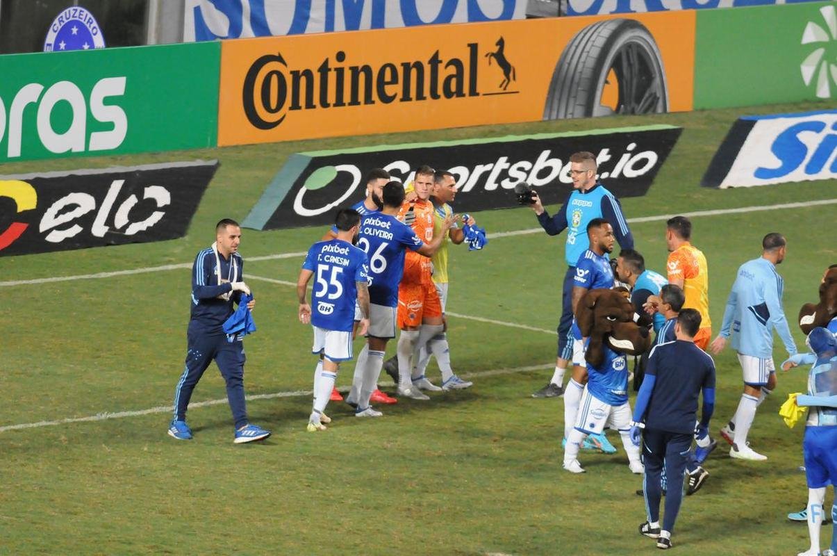 Fotos do jogo entre Cruzeiro e Remo pela Copa do Brasil