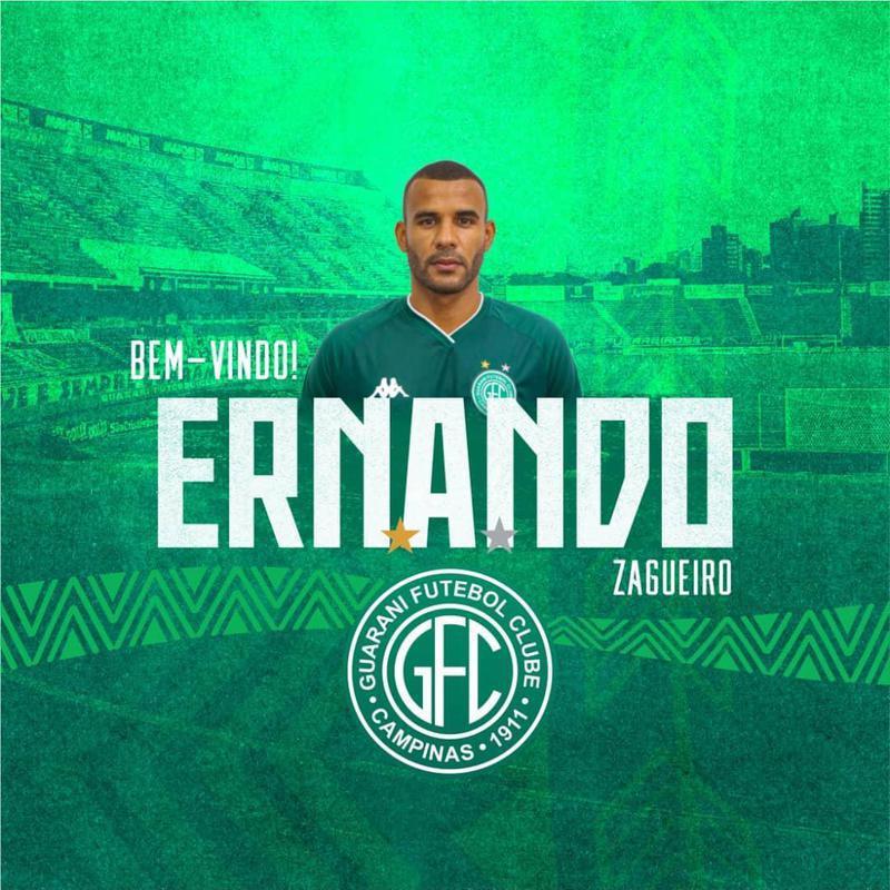 Ernando, zagueiro (Guarani)