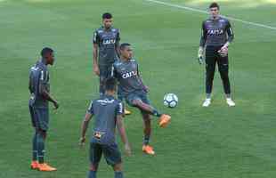 Atltico se prepara para enfrentar o Paran; veja fotos