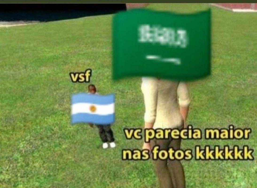 Os memes da derrota da Argentina por 2 a 1 para a Arbia Saudita, na estreia da Copa do Mundo