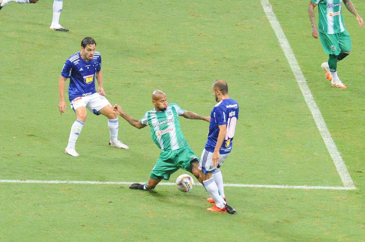 Cruzeiro x Juventude: fotos do jogo desta sexta-feira, no Mineiro, pela 16 rodada da Srie B