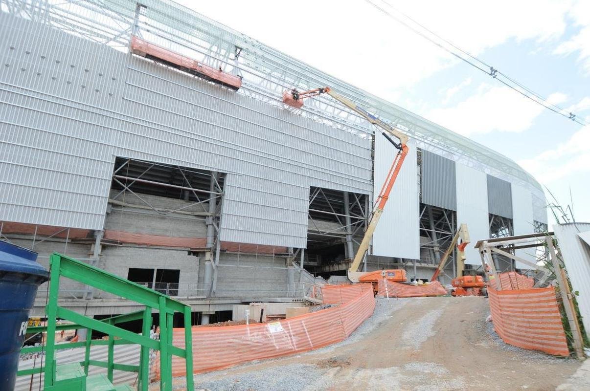 Fotos da Arena MRV nesta sexta-feira (6)