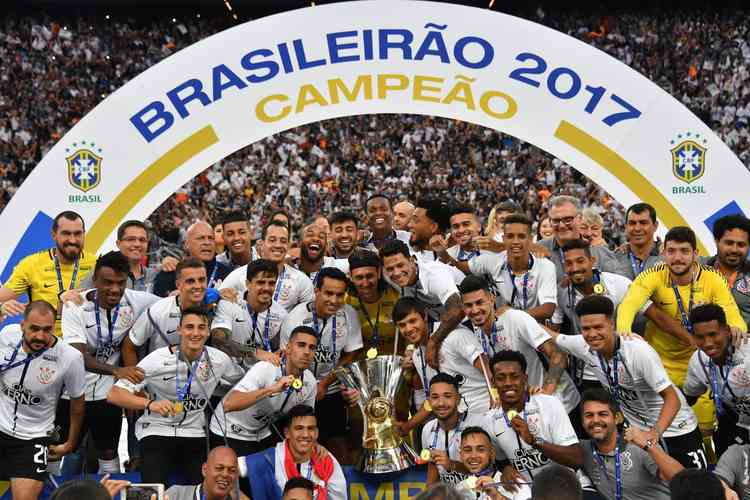 Corinthians conquistou os Brasileiros de 2015 e 2017 