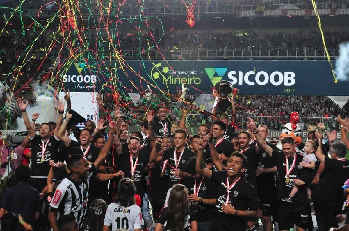Atltico faz festa no Independncia com a conquista do Campeonato Mineiro 2017