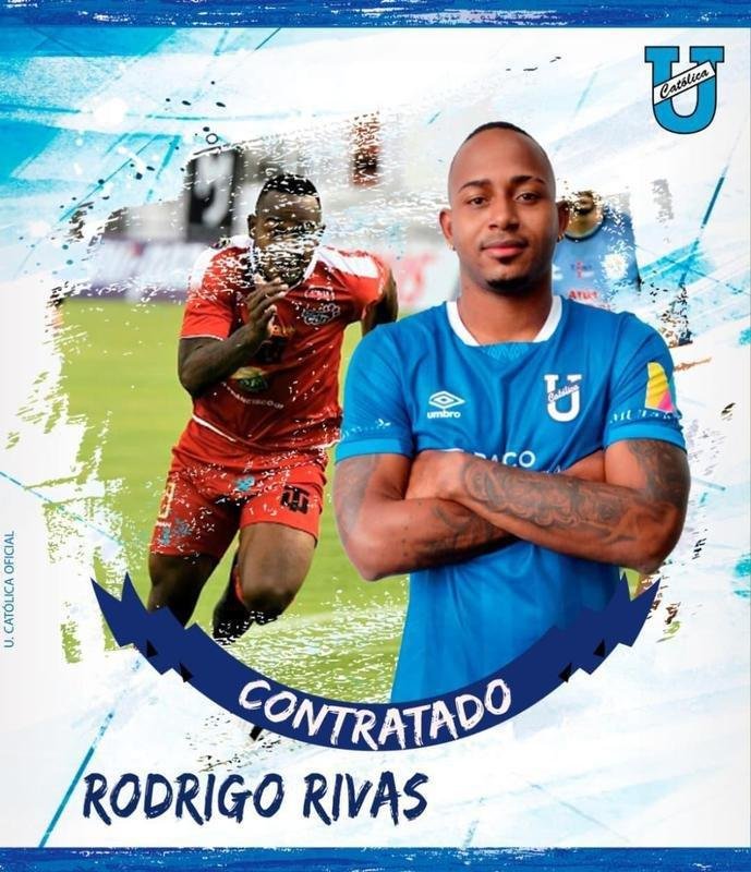 Rodrigo Rivas, atacante (Universidad Catlica-EQU)