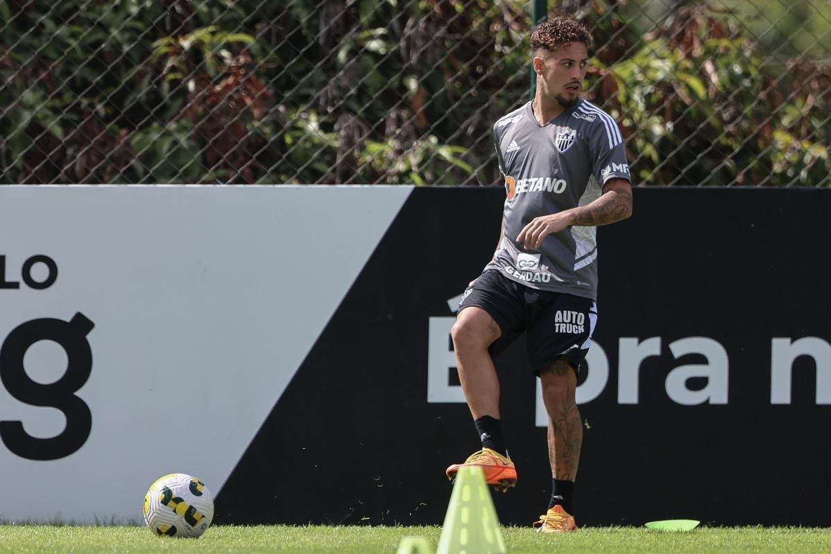 Fotos do ltimo treino do Atltico antes do jogo contra o Botafogo