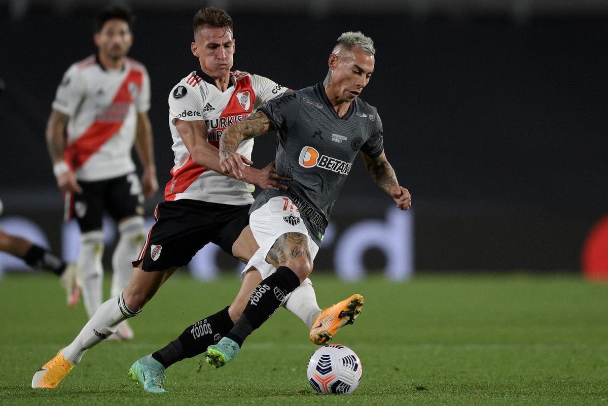 River Plate x Atltico: fotos do duelo de ida das quartas de final da Copa Libertadores, no Monumental de Nez, em Buenos Aires