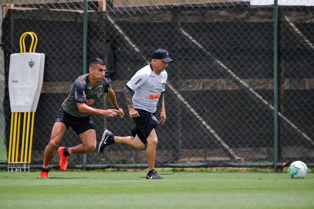 Fotos: Atltico se prepara para duelo contra o Flamengo