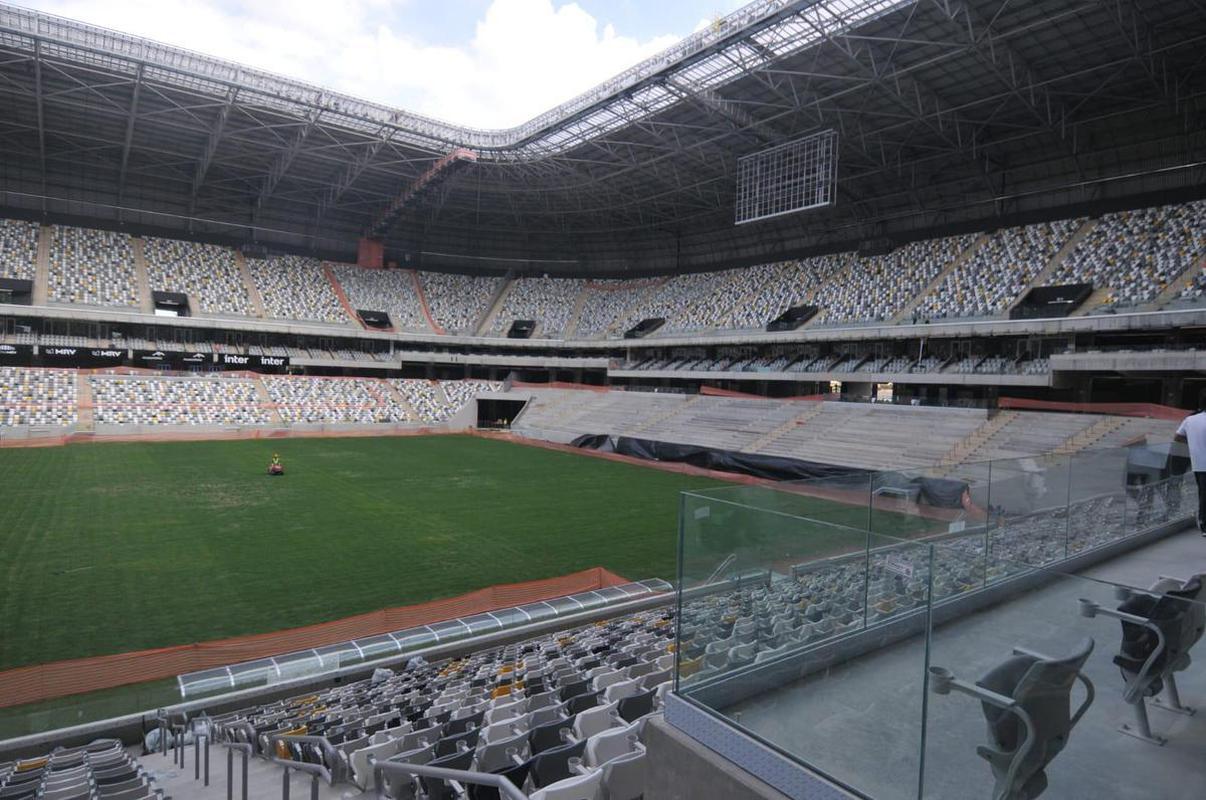Fotos atualizadas da Arena MRV (24/2)