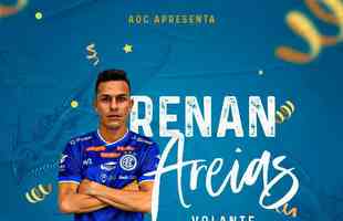 Renan Areias, volante (Confiança)