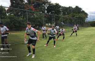 Jogadores do Atltico treinaram no CT do Brasiliense