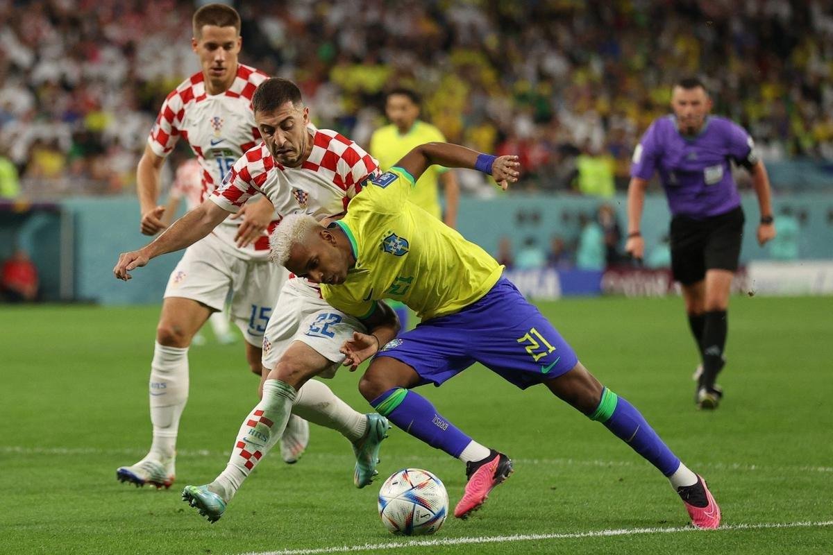 Fotos de Crocia x Brasil pelas quartas de final da Copa do Mundo